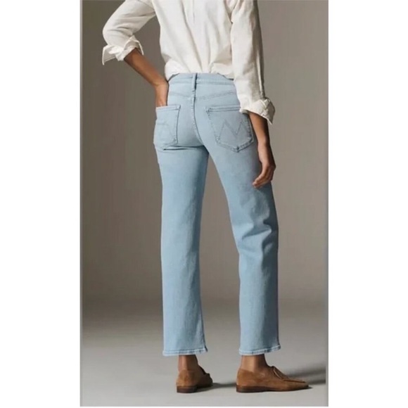 MOTHER The Mid Rise Rambler Zip Ankle Size 32 NWT - Picture 2 of 12